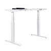 Height Adjustable Touch Pannel Three Segments Square Tube Dual Motor Lift-up Three Segments Standing Desk
