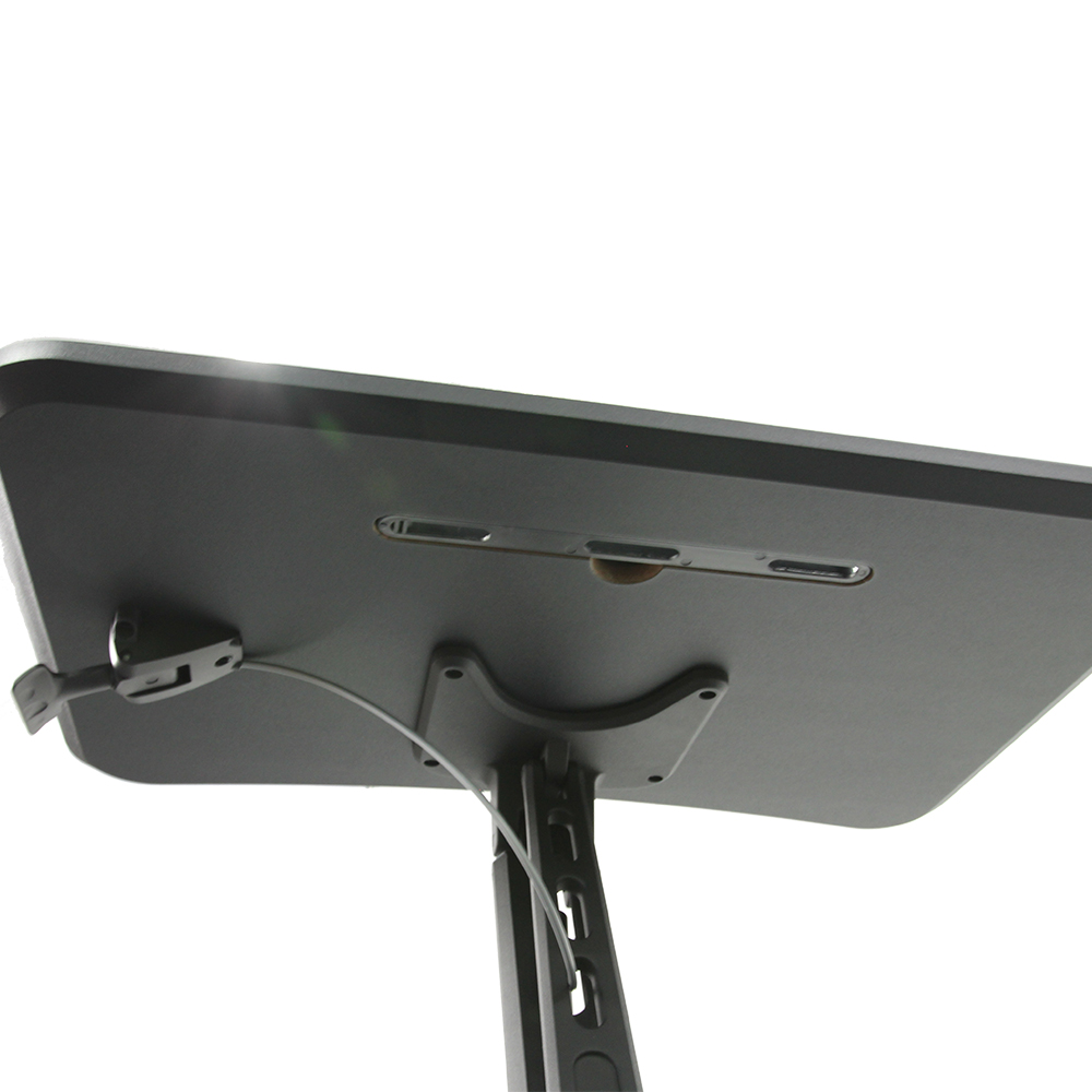 Gas Spring Height Adjustable And Desktop Angle Adjustable Laptop Desk